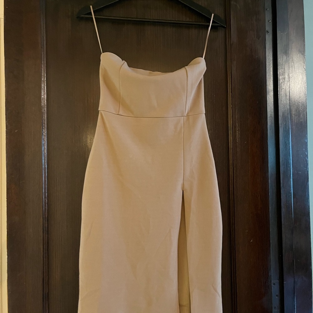 Meshki Rachel Crepe Bandeau Dress